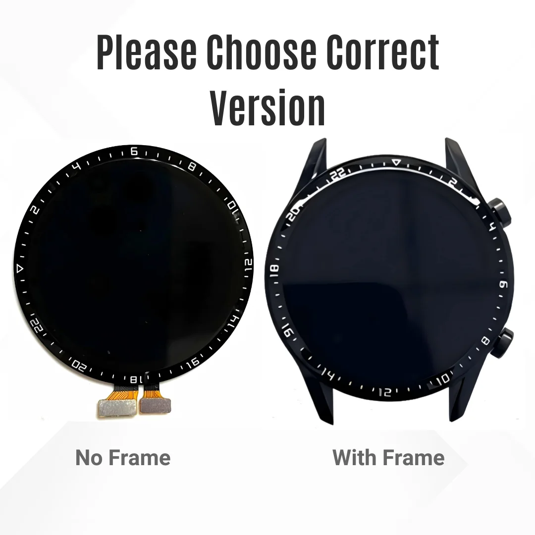 Für Huawei Watch GT2 LCD-Display Touchscreen 42mm 46mm Ersatz Ohne Rahmen / Mit Rahmen – Detail 4
