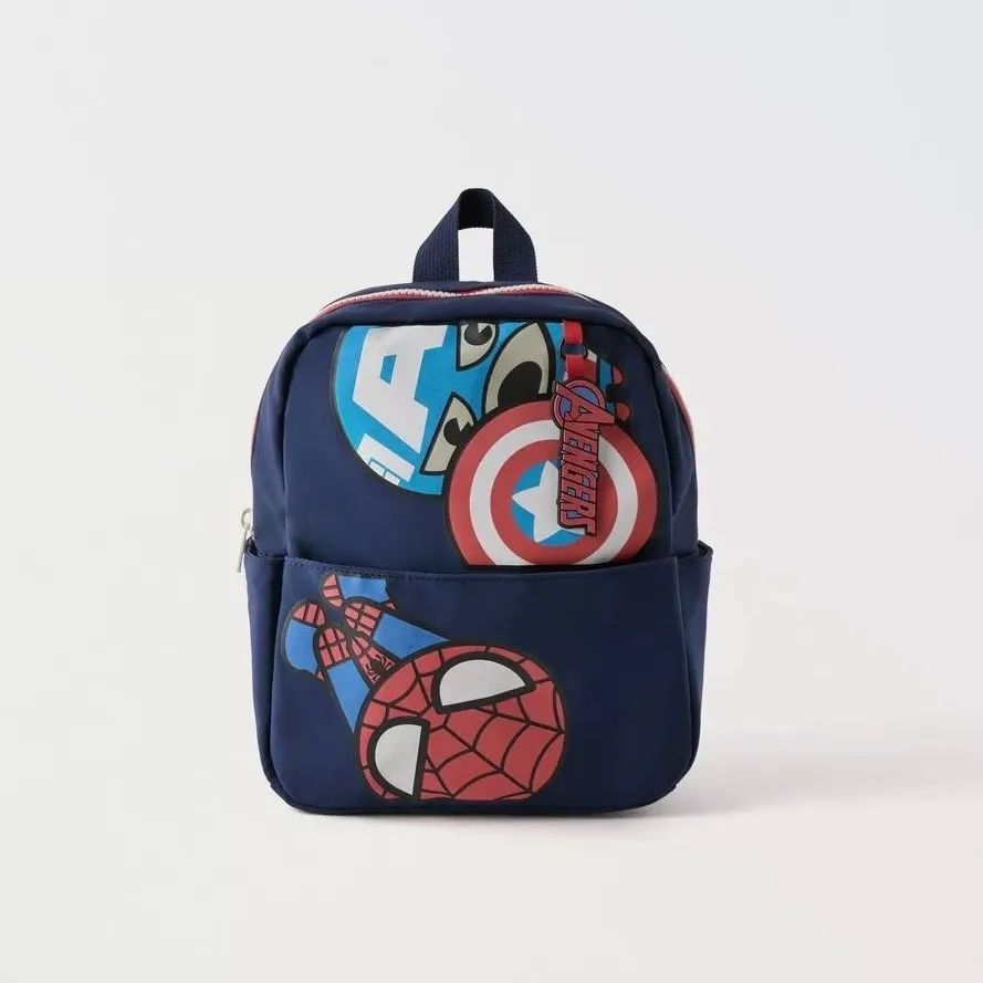

Children Trendy Backpack Toddler New Cute School Bags Daily All-match Two-shoulder Bags For Little Boy Cartoon Printed Backpack