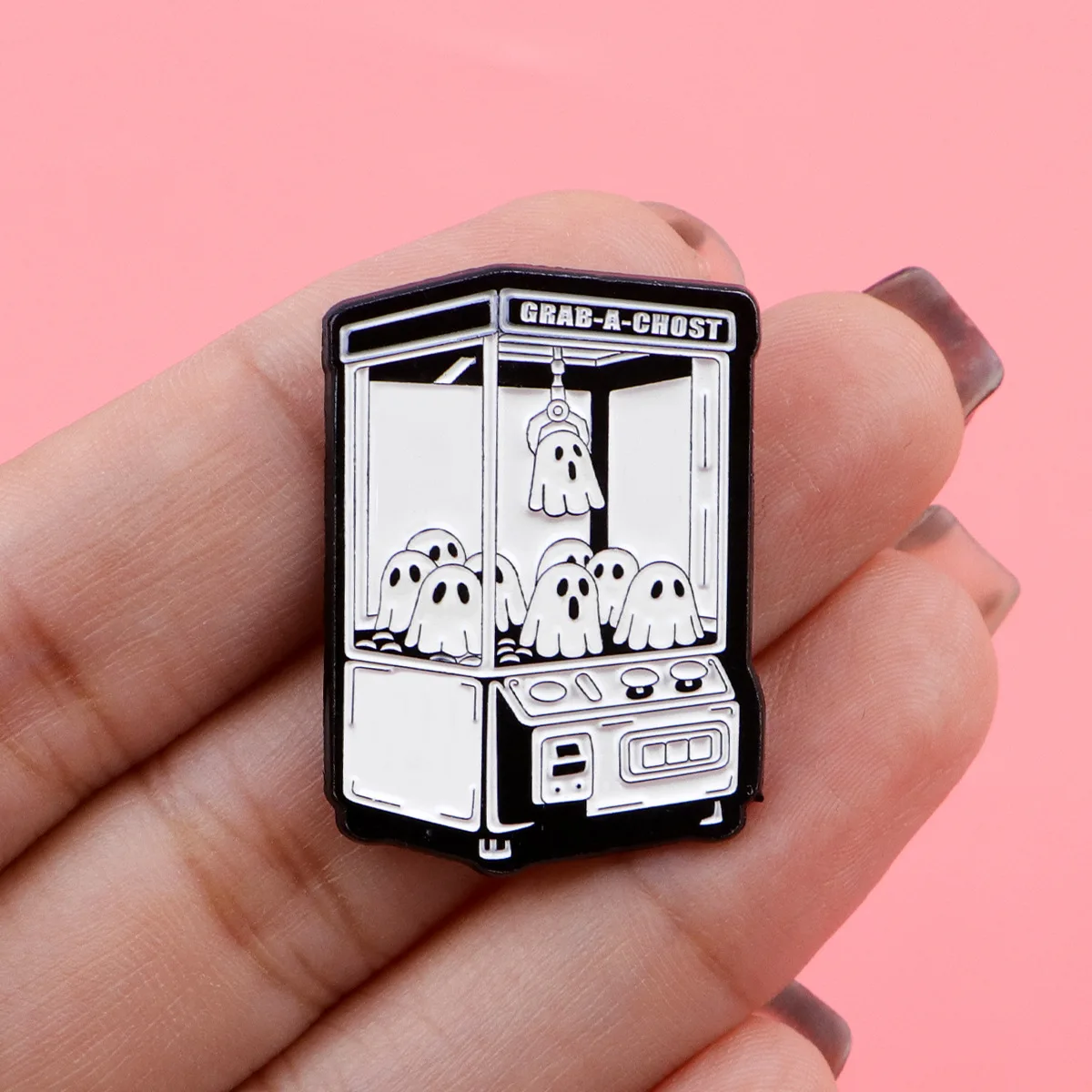 New Arrival Halloween Ghost Guitar Brooch Pin Alloy Badge for Clothing Backpack Party Accessories Hot Sale Gift for Men Women - view 3