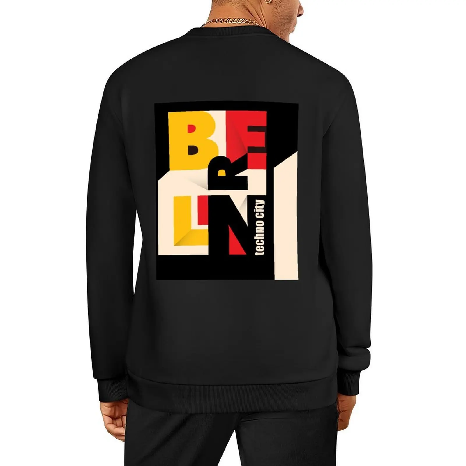 

Berlin Techno Djs gift Pullover winter clothes men's winter sweater men's coat anime clothes new in sweatshirts