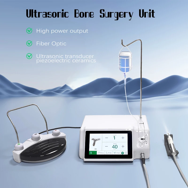 New Fiber Optic Dental Ultrasonic Bone Surgery Unit Dental Implant Machine Equipment Supplier