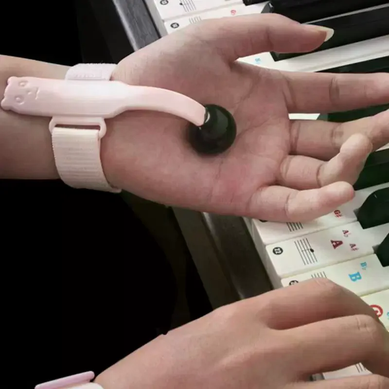 1Pair Piano Gesture Corrector With Palms Finger Exercisers Piano Finger Trainer Piano Finger Training Hand Position Aid