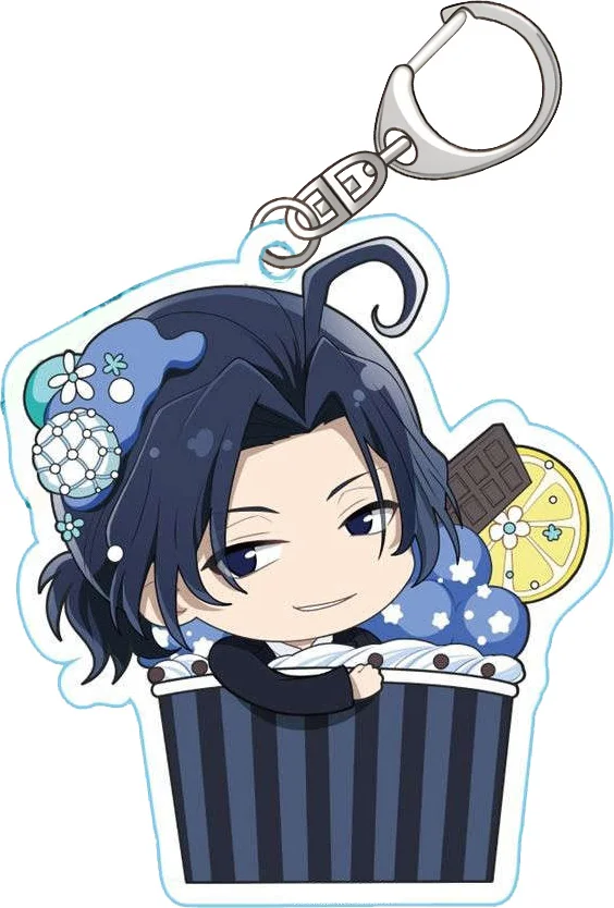 Anime Fans Gifts Moriarty the Patriot William Louis HD Figures Cartoon Acrylic Keychain pendant Ornament Series About 6cm
