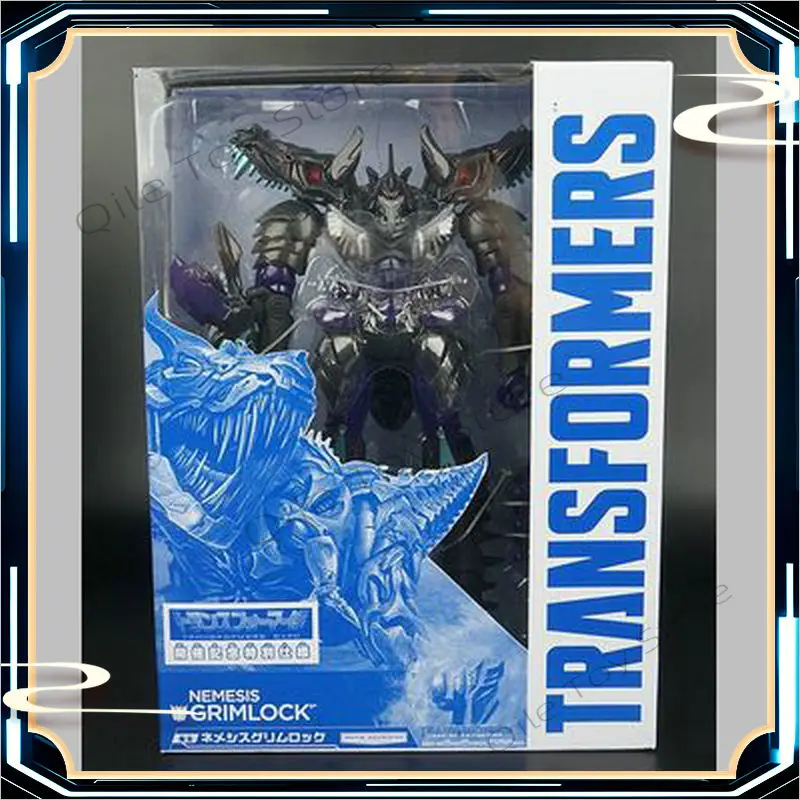 Op voorraad getransformeerd speelgoed Venue Limited Navigator V-klasse machine Dinosaurus Dark Steel Lock Action Figure Collection Gift