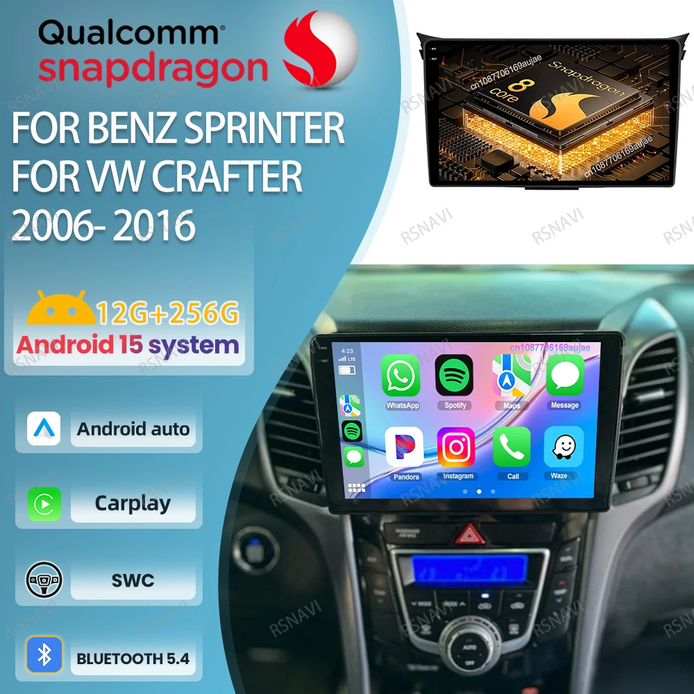 

Автомобильный радиоприемник Android 15 для Hyundai I30 Grand Elantra Grant 2011 2012 2013 2014 2015 2016 2017, головное устройство, мультимедийный проигрыватель Viedo BT