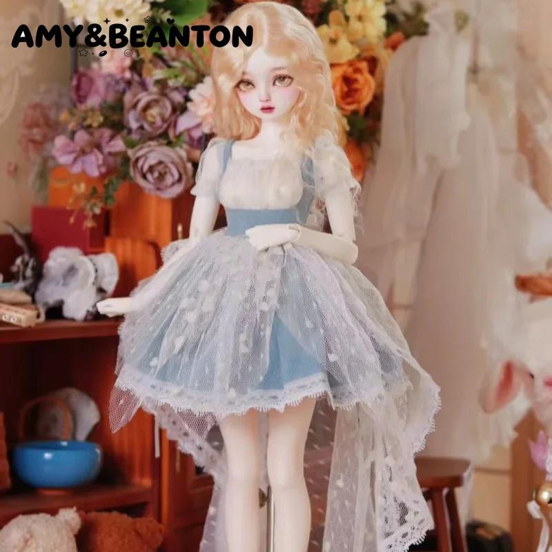BJD Doll Clothes Accessories For 1/4 MSD BJD Ball Jointed Doll Dress With Petticoat And Detachable Tails Set Fashion Doll Outfit