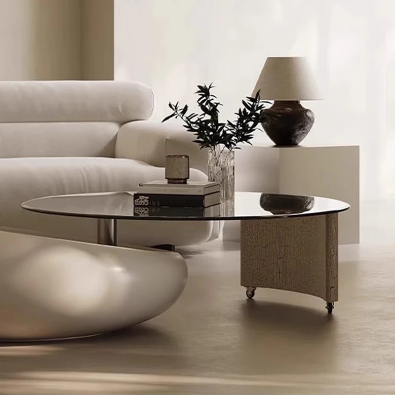 Modern Center Coffee Table Bedside Design Minimalist Neat Makeup Round Small Table Frame Stoliki Kawowe Bedroom Furniture