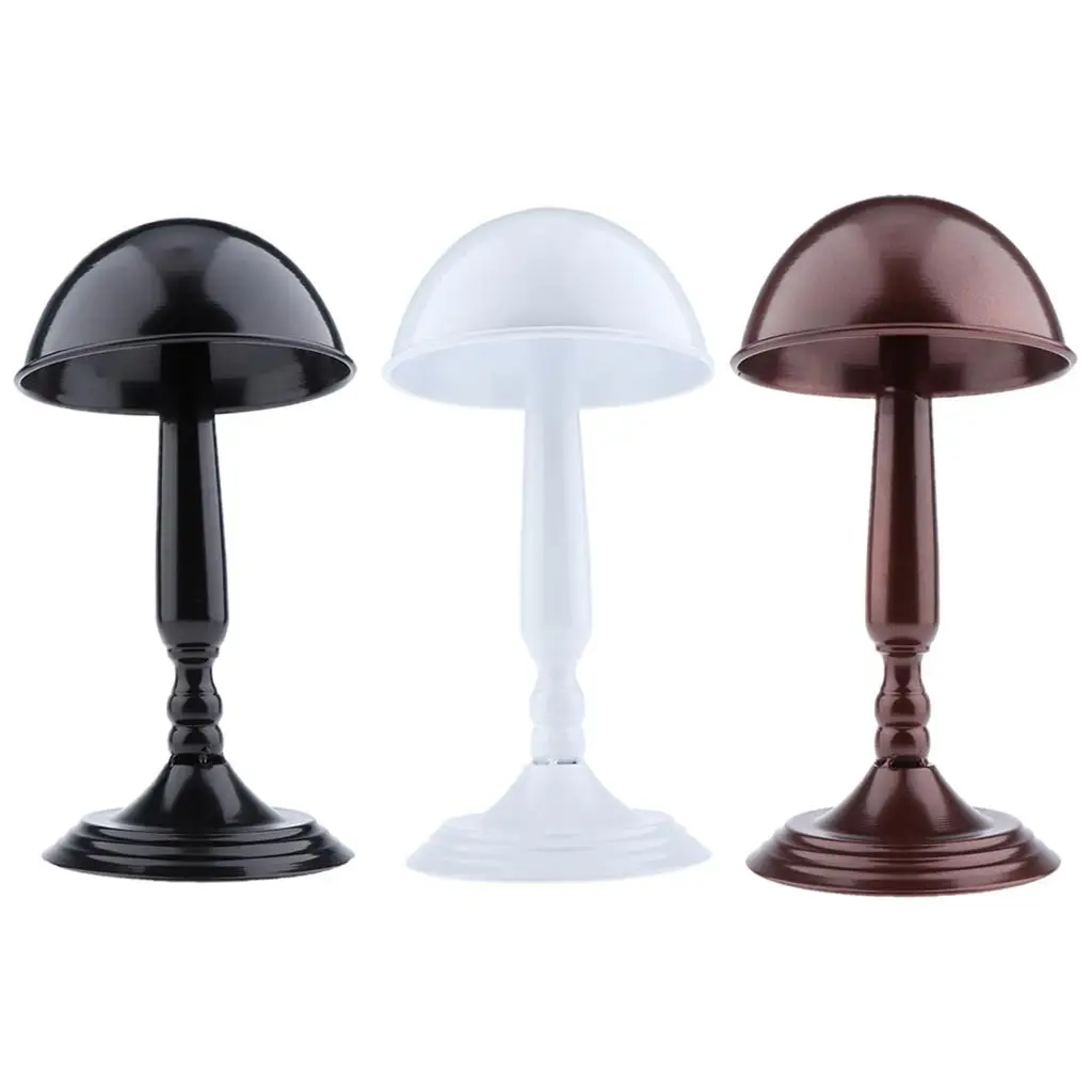 

Retro Metal Hat Wig Display Stand Stable Cap Rack Mannequin Head Holder for Store Home Decoration