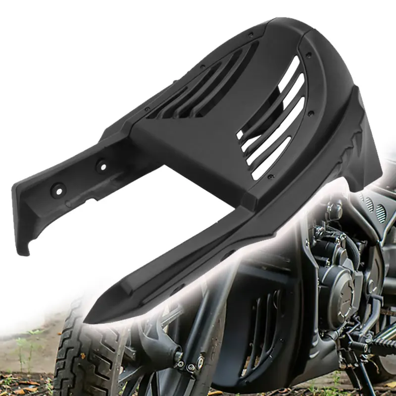 Motorcycle Black Chin Lower Front Spoiler Air Dam Fairing Mudguard Cover For Honda Rebel CMX 300 500 CMX300 CMX500 2017-2022