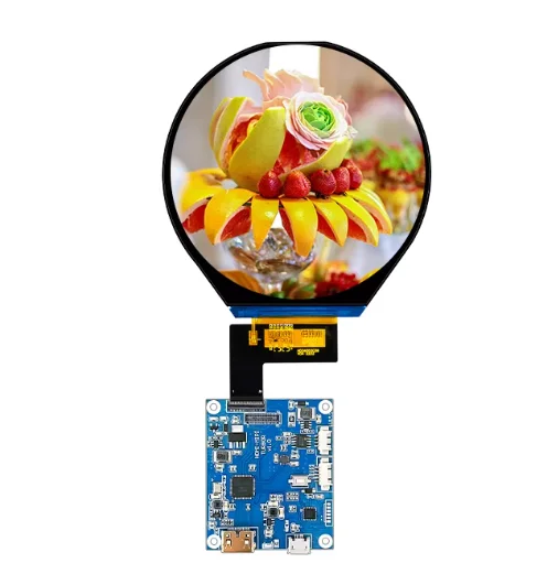 

3,4-дюймовый TFT800 * 800, 39-контактный круглый экран с платой драйвера HDMI-MIPI TM034XVZP01