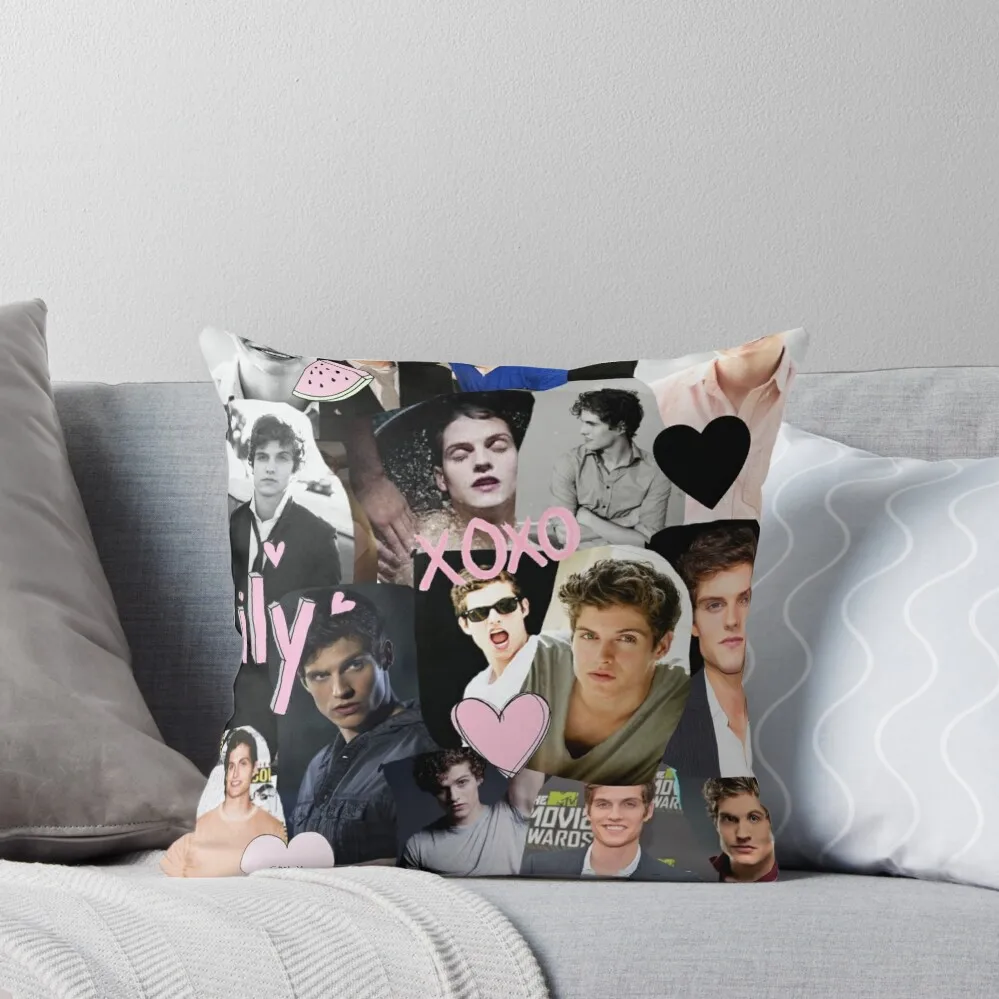 

Daniel Sharman Collage Throw Pillow Pillow Case Christmas Pillow Decor Couch Cushions