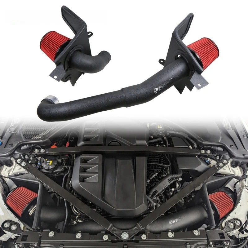 Car  Kit G80 G82 M3 M4 Competition S58 Air Intake System Aluminum Cooled Intake New S58 Air Filter