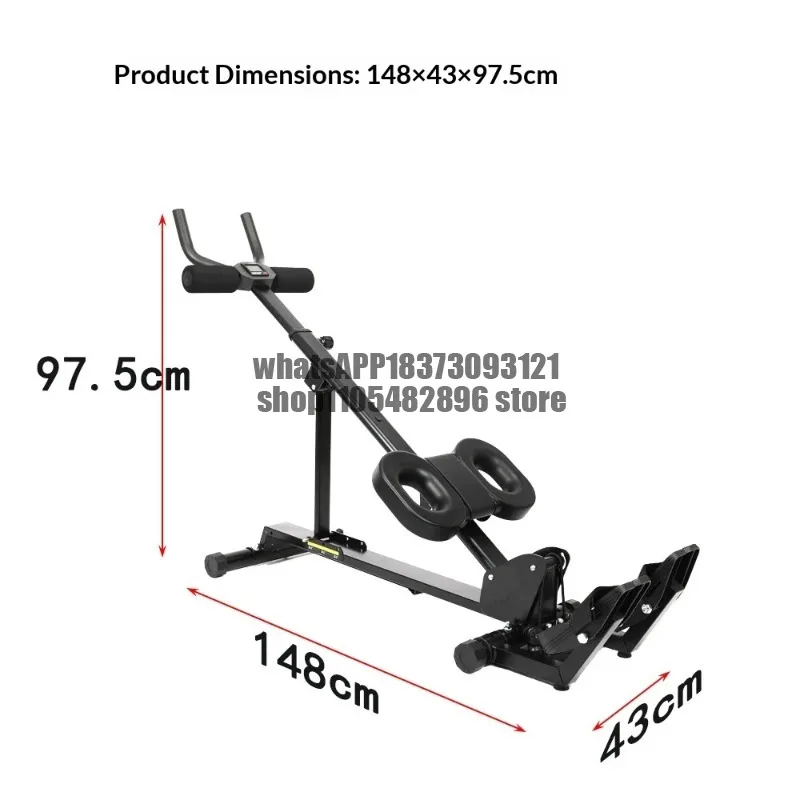 Multifunctional PVC Material Rowing Machine for Home Fitness Exercise and Abdominal Training