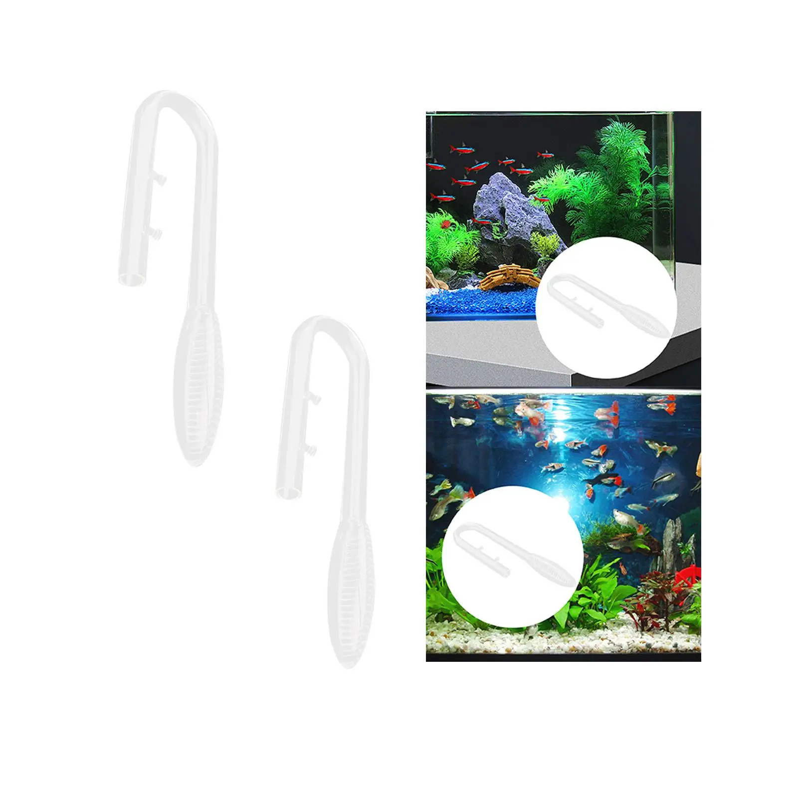 Zufluss rohr Aquarium Einlass rohr Filter Aquarium Wasser Pflanzen tank Filter einfach zu