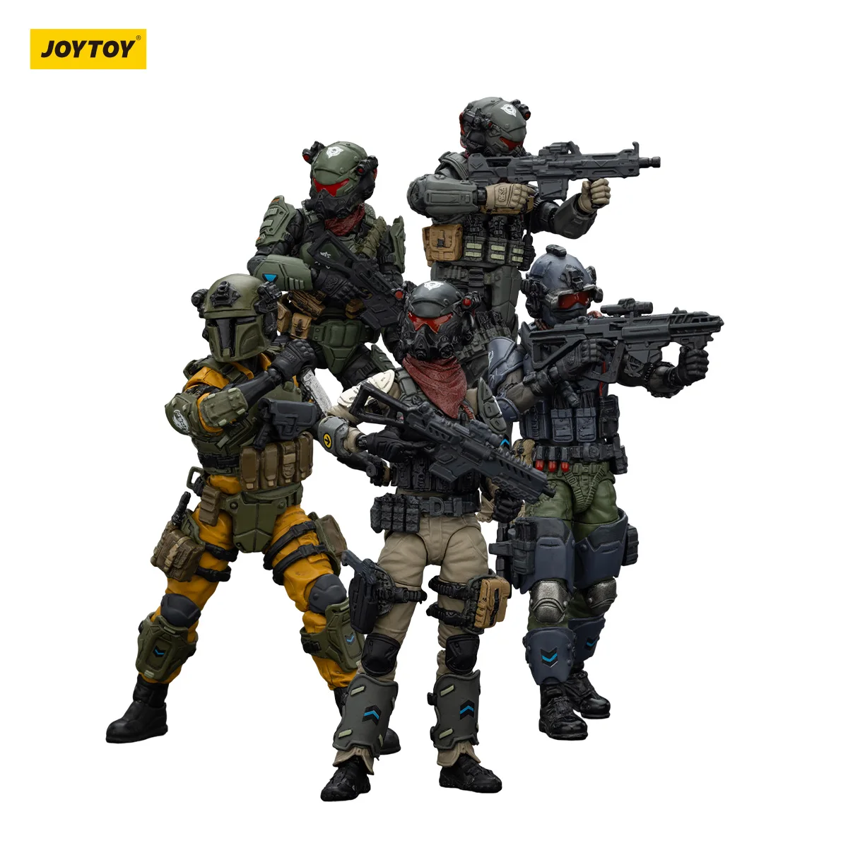 

JOYTOY Dark Source 1/25 Stellar Scar Assault Team Gravelgold Darksilicon Titanite Firesulfur Ghostmanganese Anime Action Figure