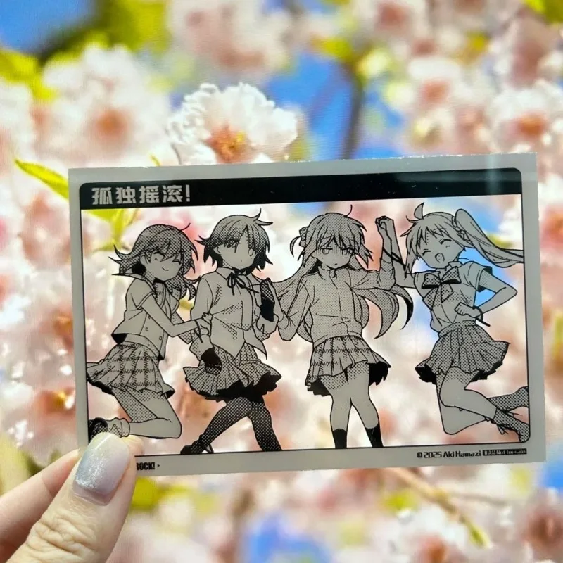 

Bocchi The Rock аниме маленькие карты Goto HitoriGroup фотокарта фотоomasks дети друзья подарок для фанатов коллекция орнамент Cos