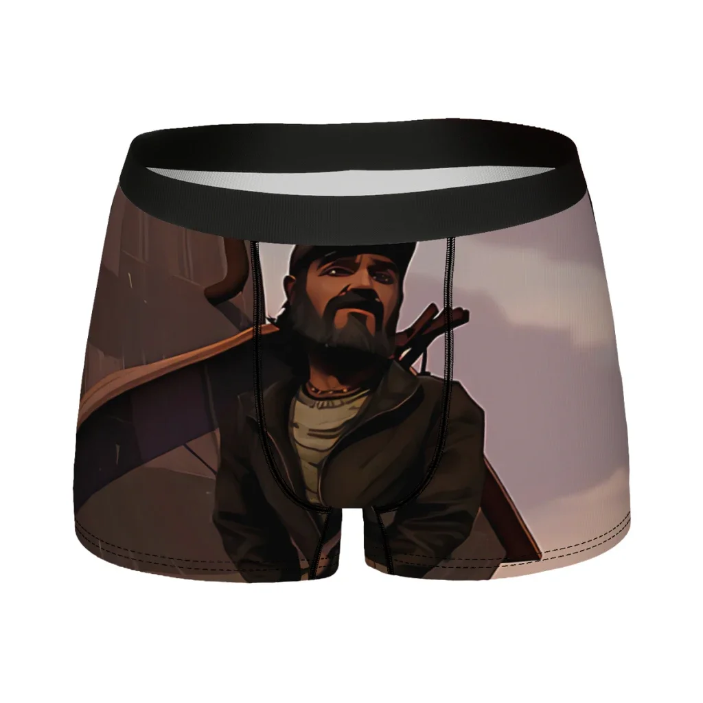 Kenny The Walking Dead Underpants Cotton Panties Man Underwear Print Shorts Boxer Briefs