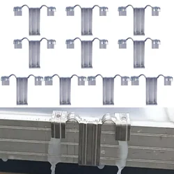 10pc 30/35/40mm Solar Panel Water Drainage Clips Photovoltaic Panel Water Drained Away Clip Stainless Steel Solar Power Supplies