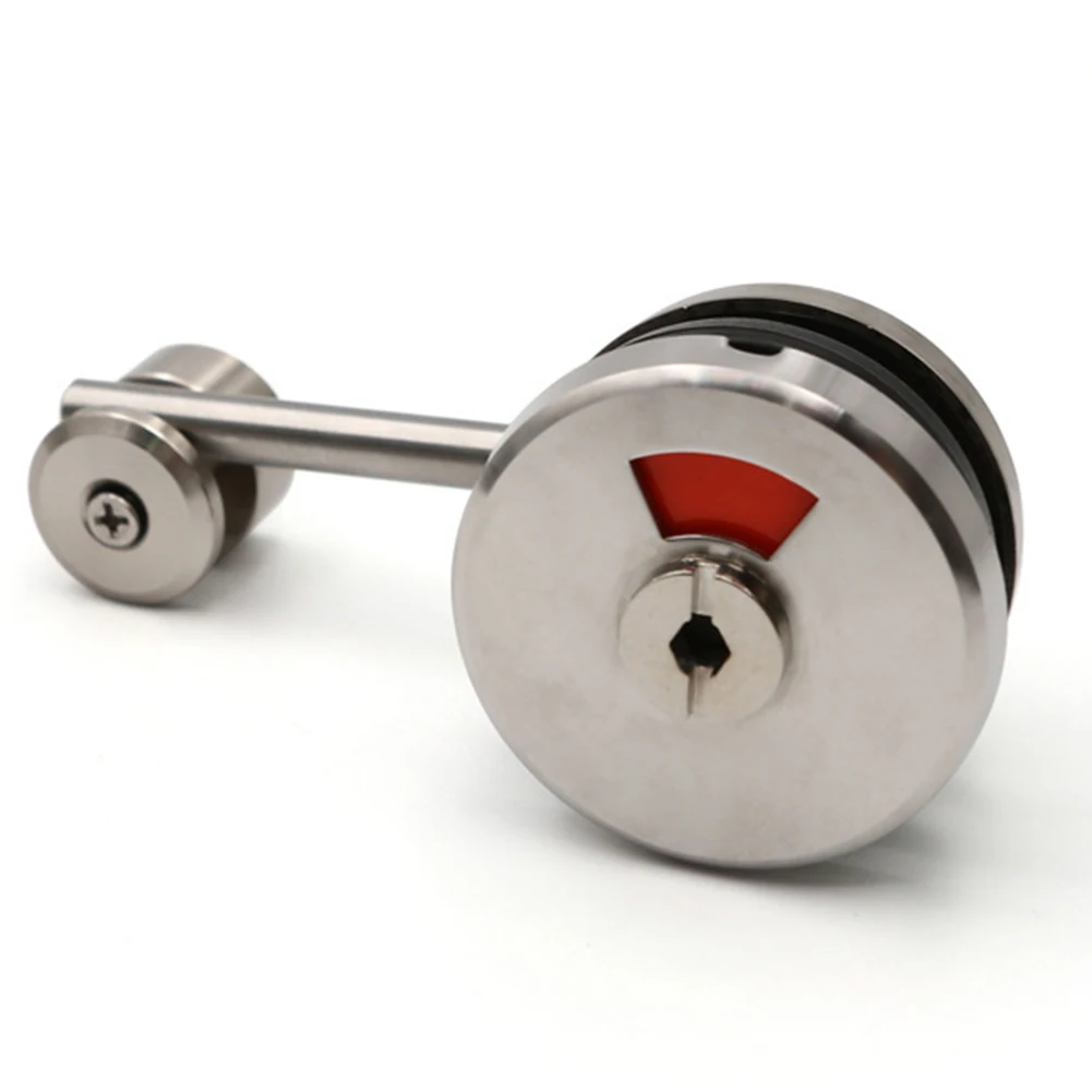 Toilet Indicator Lock Round Rod Privacy Partition Bathroom Bolt Latch Door Buckle stainless steel Bathroom Lock