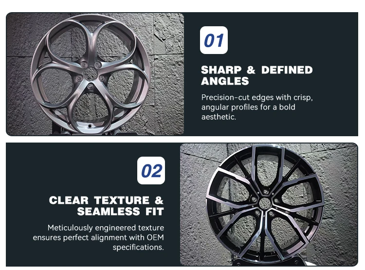 15-24 Inch 5x114.3 ET15 Electroplated Forged Rims Two-piece Five-spoke White Alloy Wheels