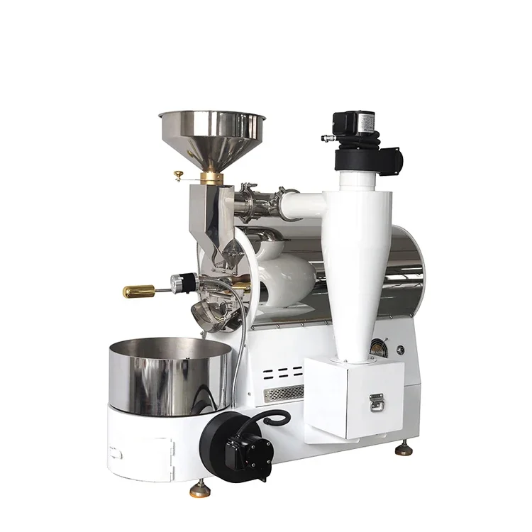 Commercial Coffee Bean Roaster 2kg Electric Heating or Gas Fried Bean Machine Intelligent Roasting