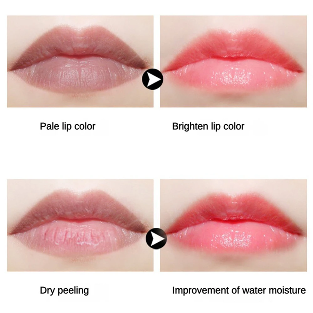 Jelly Clear Lipstick Temperature Color-changing Long-lasting Moisturizing Not Easy To Stick Cup Of Glass-like Lip Balm Makeup