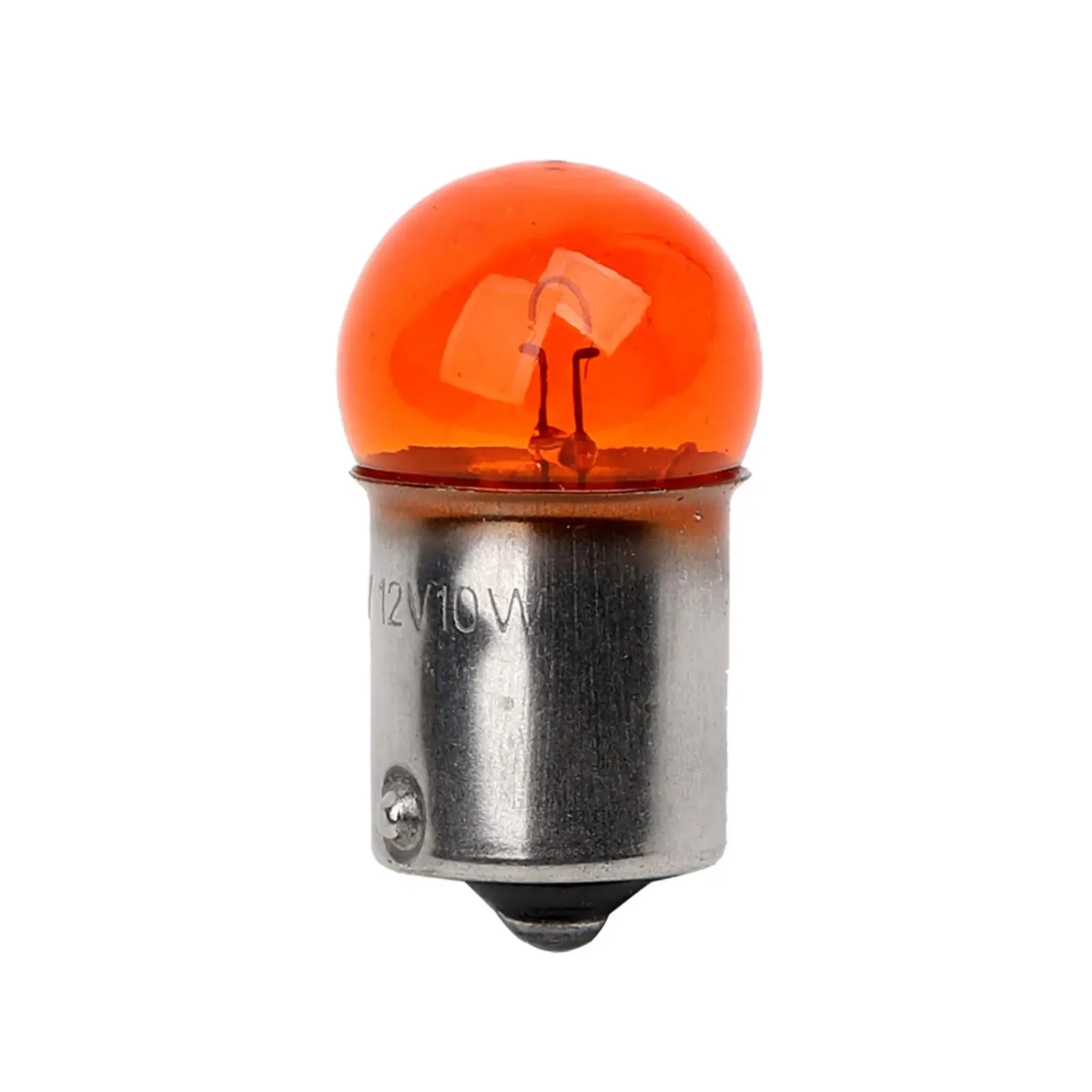 10Pcs G18 Motorcycle Turn Signal Bulbs 12V 5W Orange Light Fit for Most Chinese Scooter Mopeds