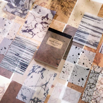 50 Blatt Vintage Collage Scrapbooking Junk Journal Material Papier Kartenherstellung Kreative DIY Dekorieren Etikett Memo Briefpapier