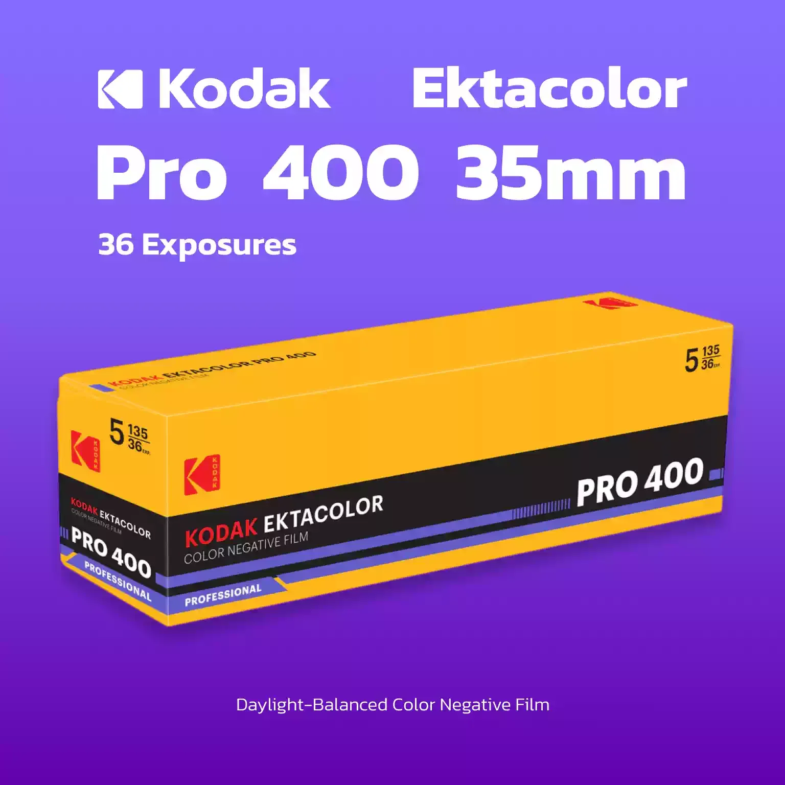 Película Kodak 135 Portra 400 de 35 mm, rollo de película negativa de 1/2/3/5/10 unidades, ISO profesional 400, proceso c41, cámara Mvp (Fecha de caducidad: 2027)