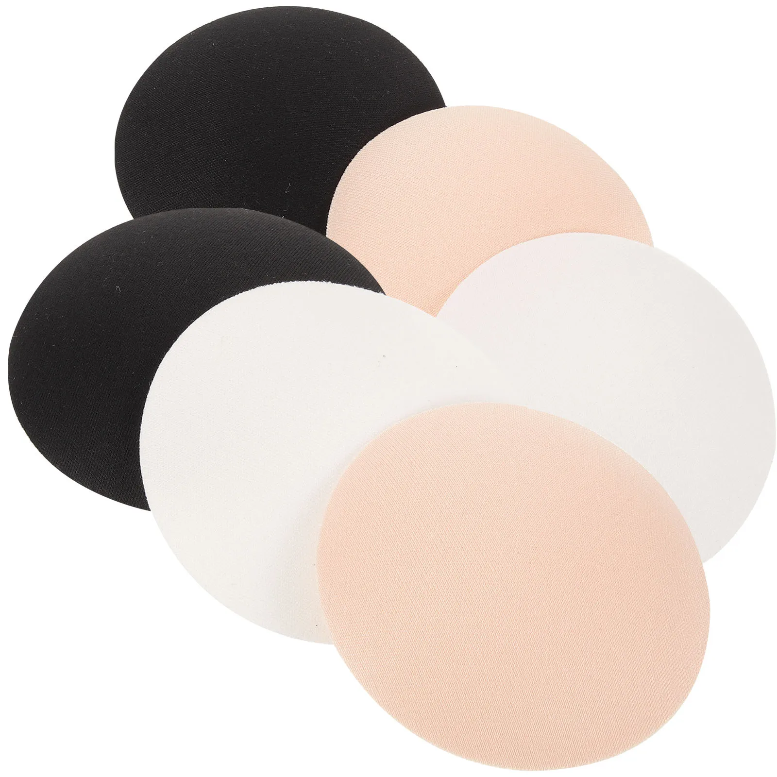 

3Pairs Breathable Anti-Exposure Breast Stickers Reusable Sweat-Proof Invisible Pasties for Women Breast Sticker