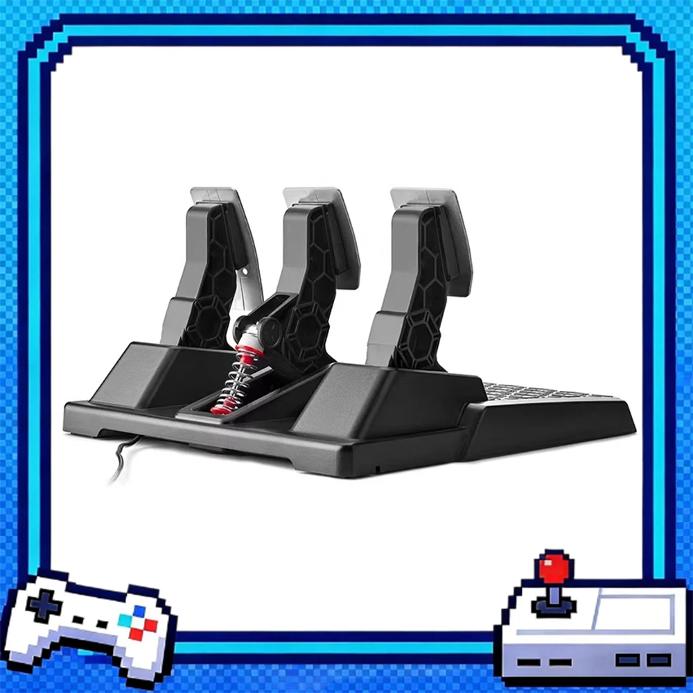 THRUSTMASTER T3PM Magnetic Game Three Pedals Four Pressure Modes HEART Magnetic Sensing Technology Game Three Pedals For Gifts