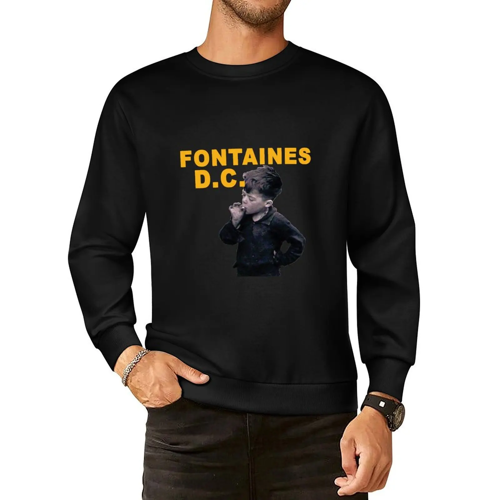 

Fontaines : Irish Post-Punk Most Popular Pullover Hoodie men clothes anime clothing winter man sweatshirt