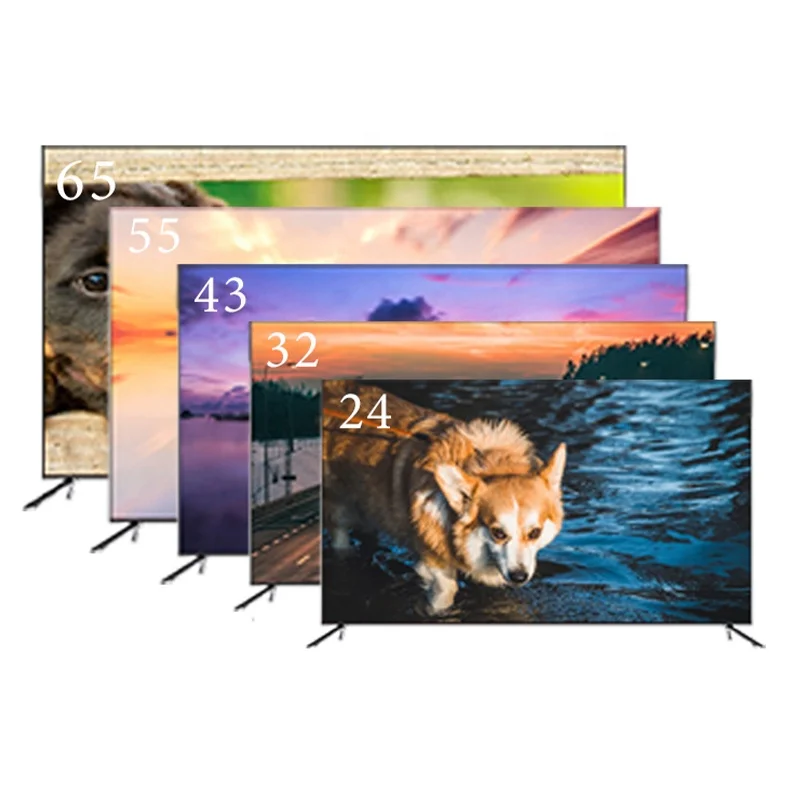 التخصيص المتقدم STLF ZJW حار بيع أفضل سعر 4K HD تلفزيون بدون إطار 50 بوصة أندرويد تلفزيون ذكي لمسرح الفندق المنزلي