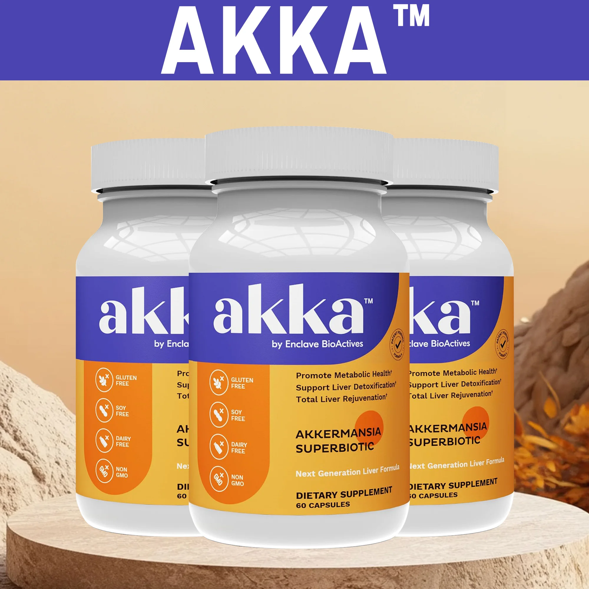 

AKKA Premium Liver Cleanse Detox & Repair - Liver Cleansing, Detoxifying, Supports Intestinal Health, Cleansing Colon