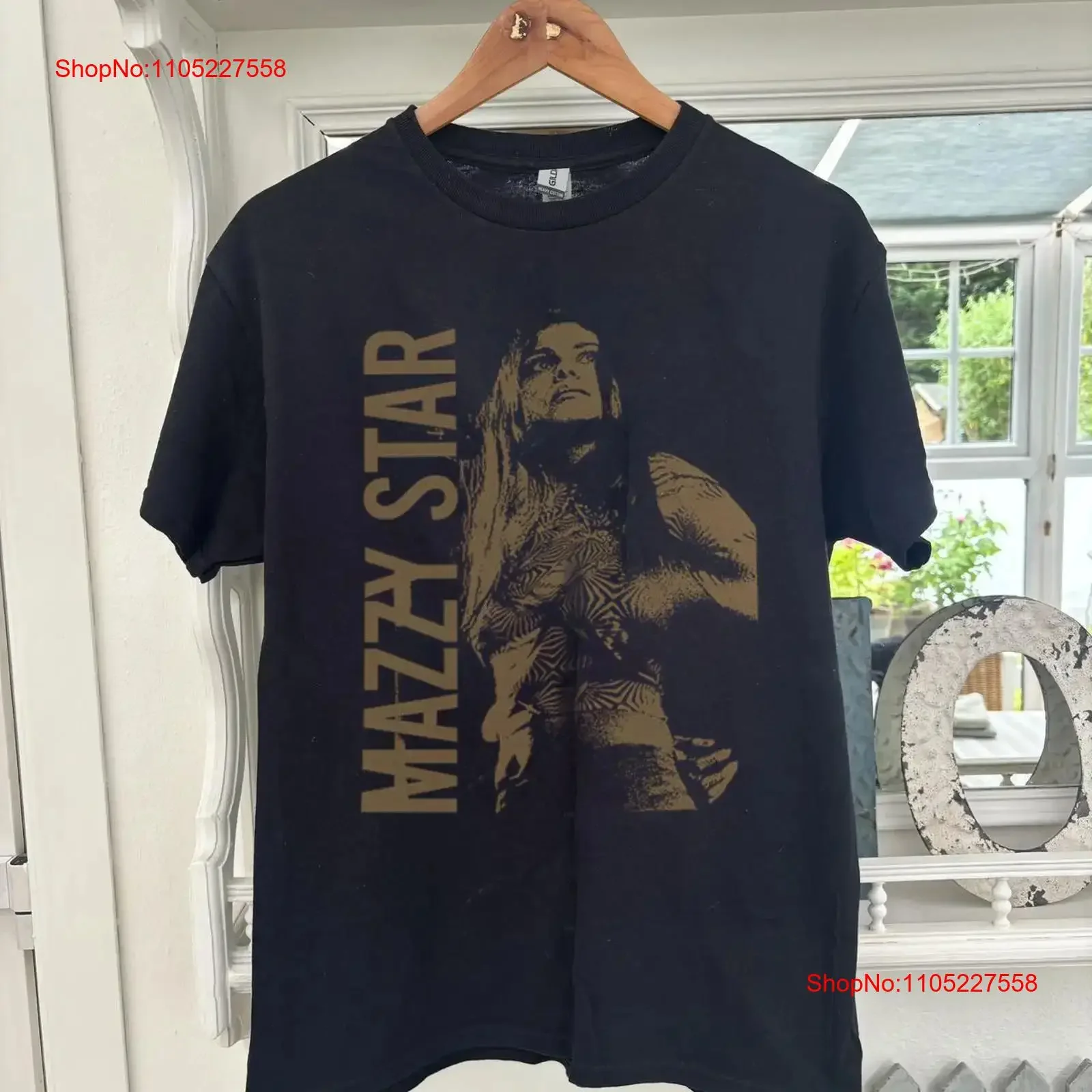 

Mazzy Star band 90s black T shirt gift tee S 5XL NH13247 vintage Washed Casual graphic Comfortable streetwear homme Stretched