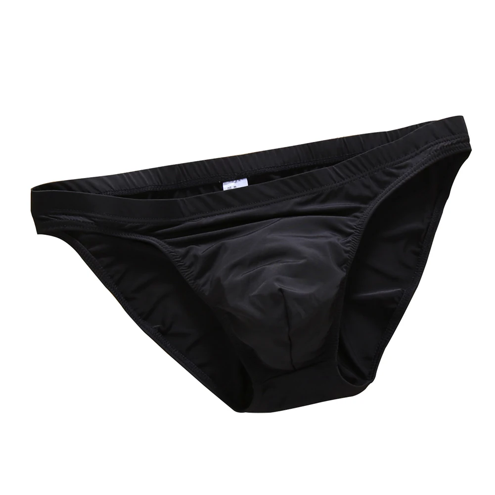 

Mens Sexy Lingerie See Through Low Waist Bulge Pouch Briefs Underwear Scrotum Bulge Underpants Absorbent Elastic Male Panties