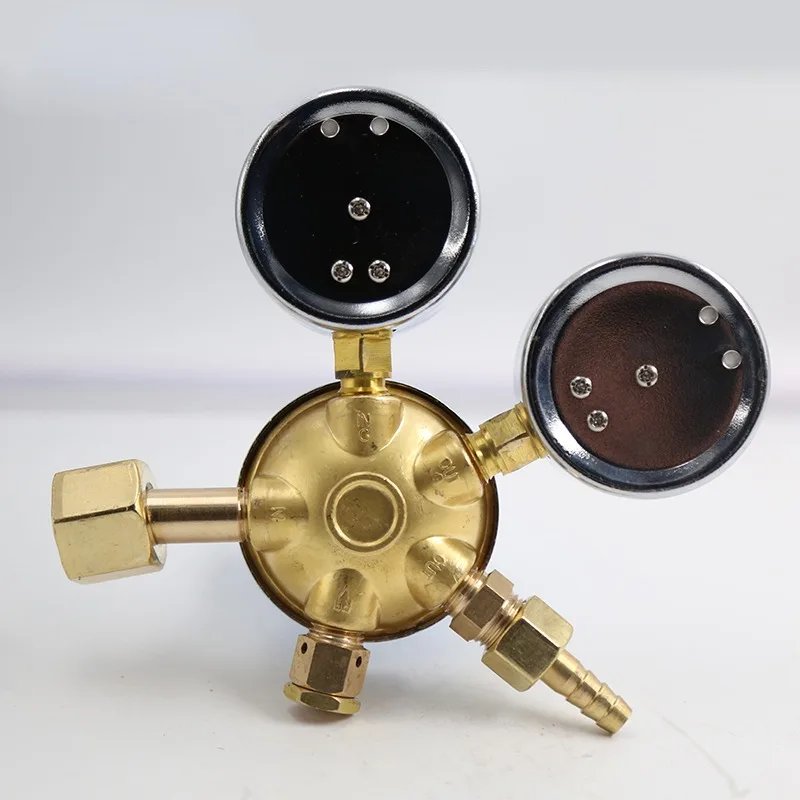 YQY-12 Oxygen Pressure Reducer Regulator Pressure Gauge Regulator Gas Cylinder