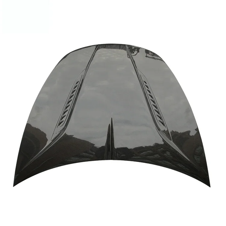 

Accessories Parts Real Carbon Fiber Single Side Forged Hood For Tesla Model 3