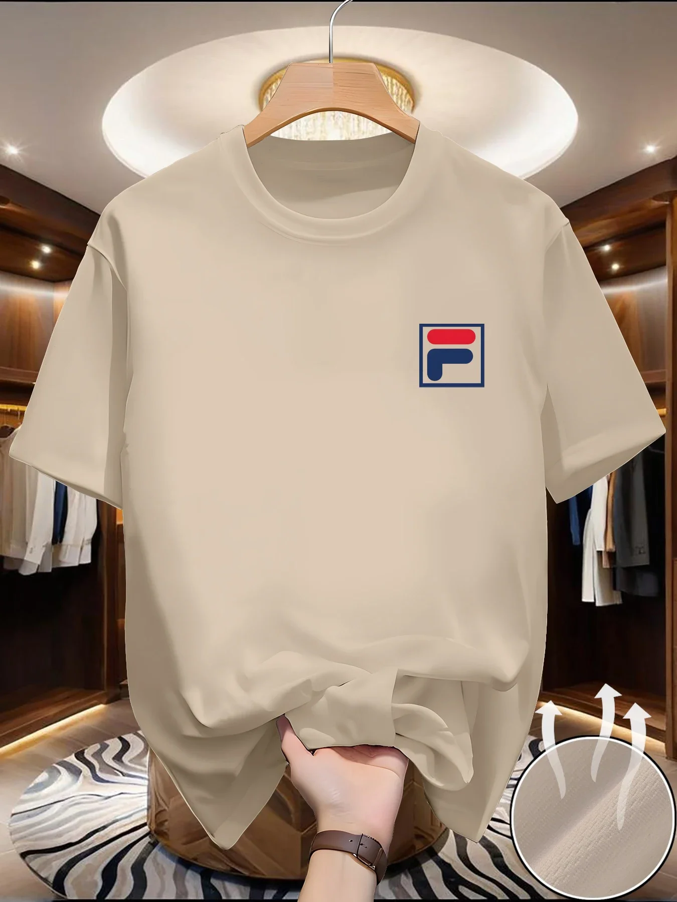 Summer Versatile Trendy Short Sleeve Men Women Matching Top Round Neck Casual Couple T-shirt Breathable Active Wear Tee Shirts