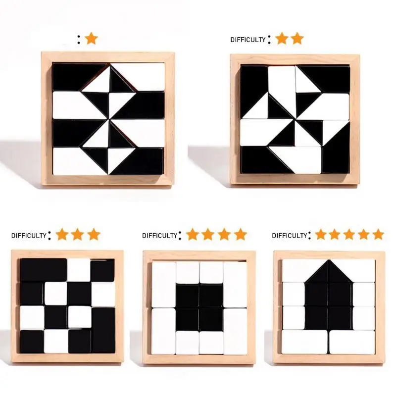 Puzzel Vorm Bouwsteen Set Voor Baby Montessori Speelgoed Ontwikkeling Leren Cadeau Voor Kinderen Educatieve Blokpuzzels Voor Jongens