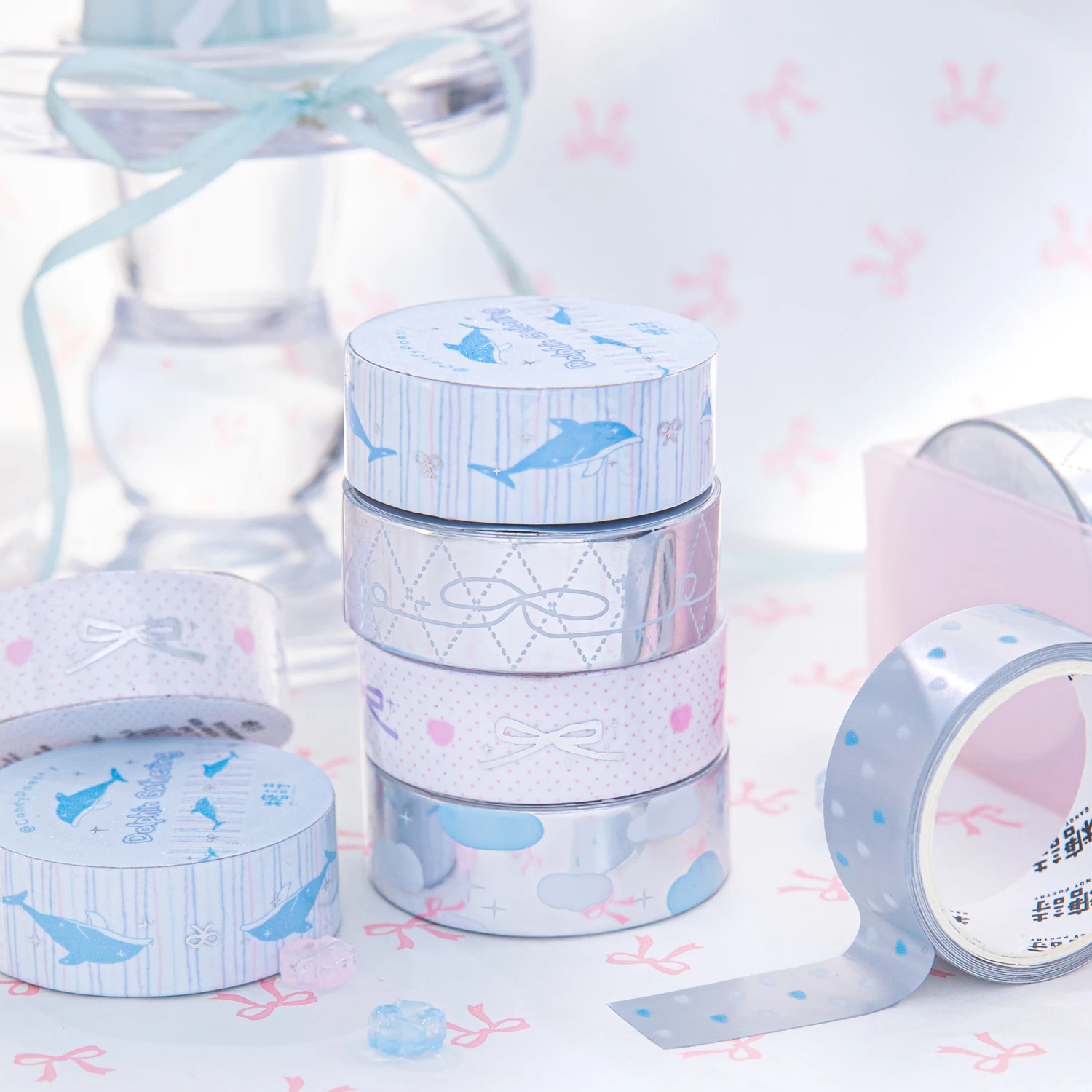 12PCS/LOT Pure love for inner thoughts Series decorative paper masking washi tape