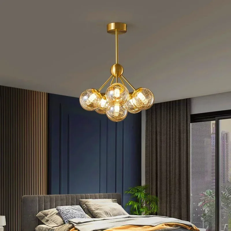 GHJUYIOL Pendant lamp led Chandeliers for dining room pendant lights hanging lamps for ceiling Pendant lamp indoor lighting