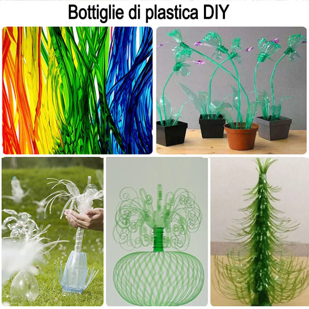 Plastic Bottle Cutter Portable Manual DIY Rope Maker Efficient Strip Tool Recycling Craft Device Outdoor Survival Camping Gear