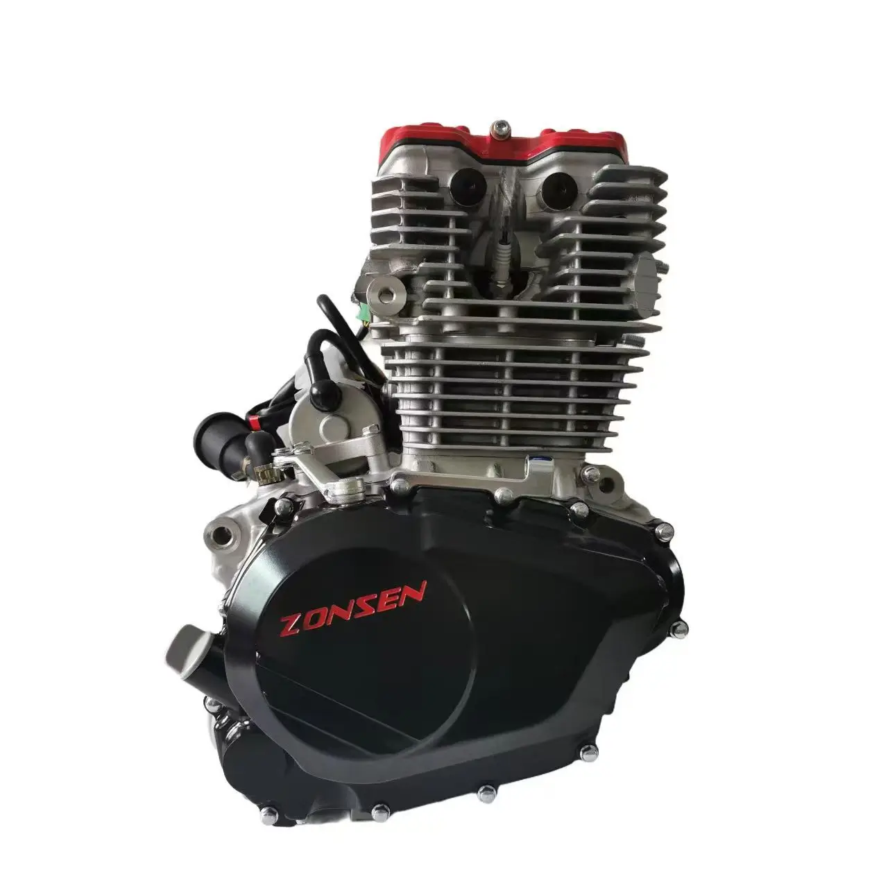 Custom 4-Valve, 6-Speed Engine with Balance Shaft & Air-Cooling for Zongshen CB300RL Dirt Bike