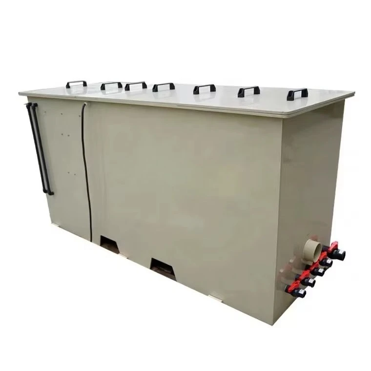 Koi Fish Pond Biological Filtration Integrated Equipment Submersible Drum Filter