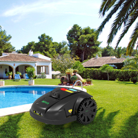 Smart DEVVIS E1800U Lawn Mower  Robot 1800m² with Ultrasonic Sensors,7.8AH Lithium Battery,Auto Recharged,Smartphone APP