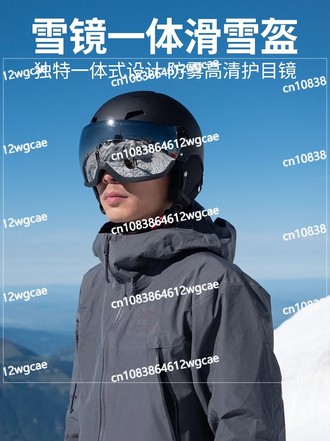 Professional goggles, snowboard, and snow goggles for winter wear for both men and women