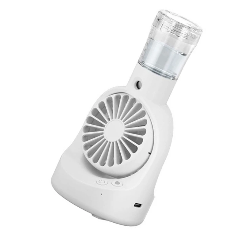 충전식 팬 경량 스프레이 팬 연무 스프레이 팬 실내용 미니 미스트 팬