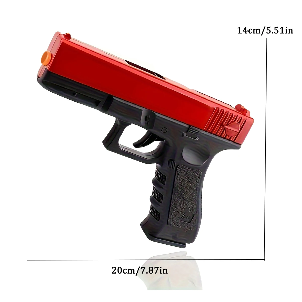 Shooting Toy Gel Ball Blaster, Fully Manual Outdoor Toy Model Without Charging, Suitable For Backyard Game, Gift(without Bullet)