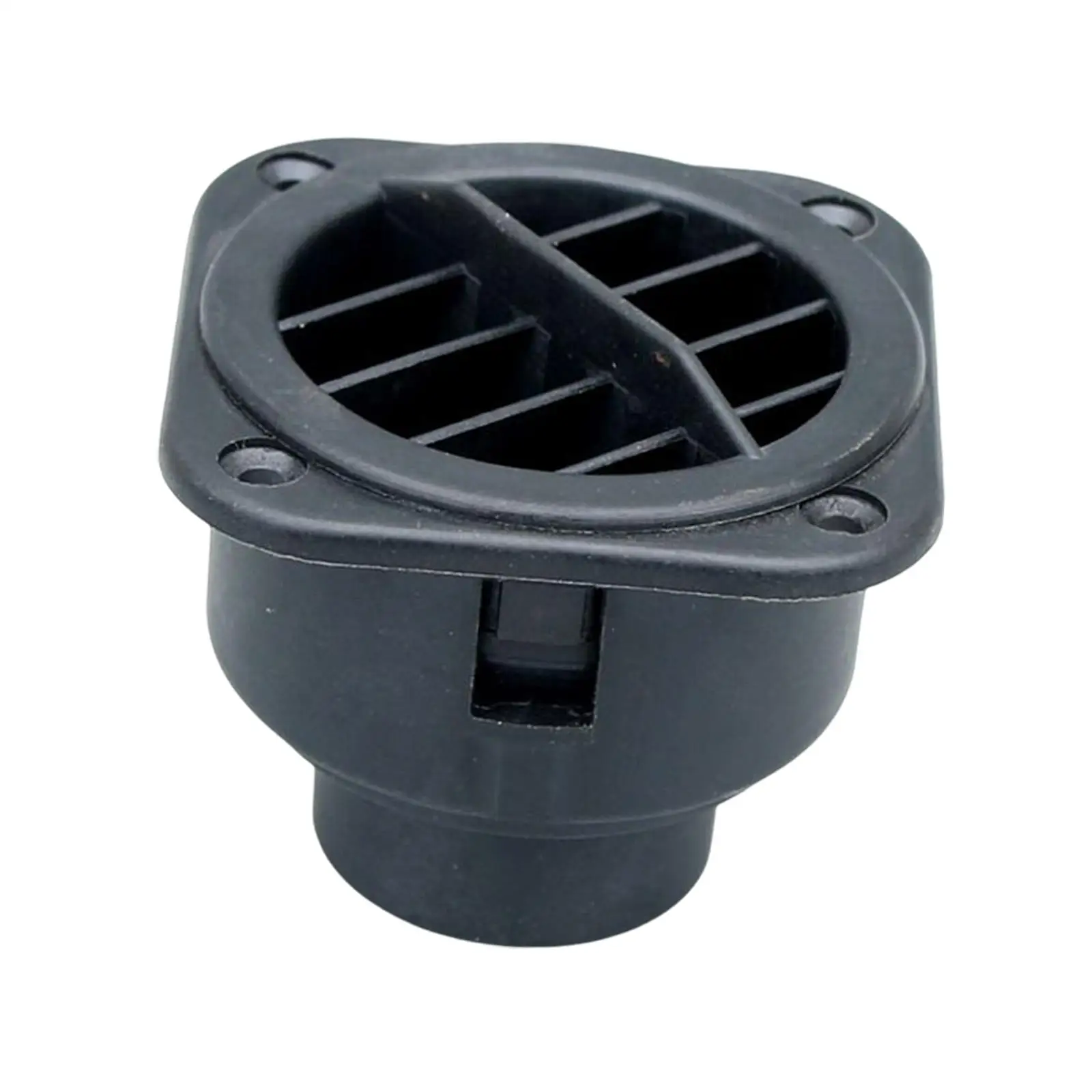 Piezas de repuesto universales de rejilla de salida de ventilación de aire caliente de 42 mm, color negro para automóvil